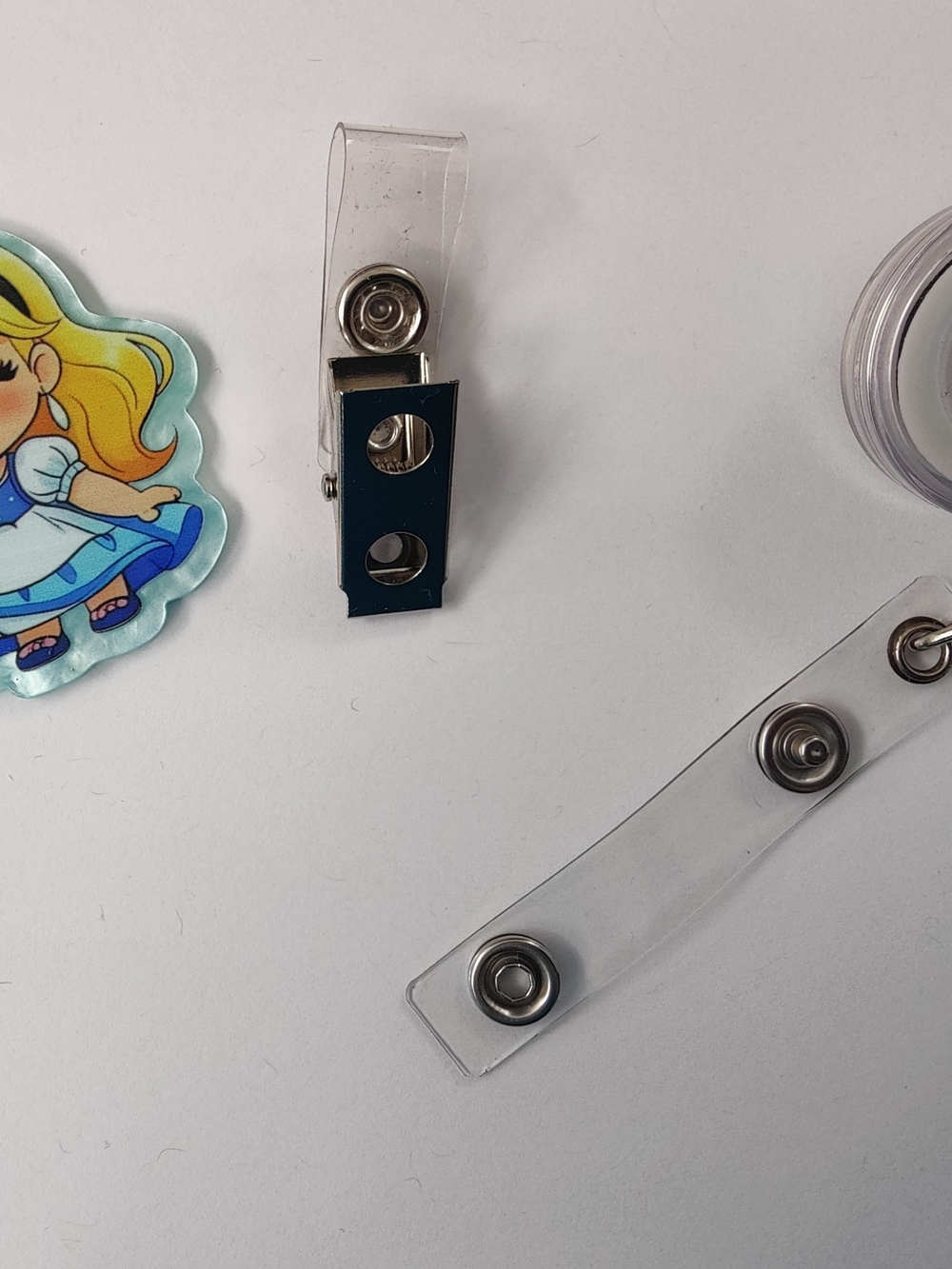 Handmade Badge Reel- Alice In Wonderland